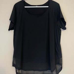 lululemon mesh tee